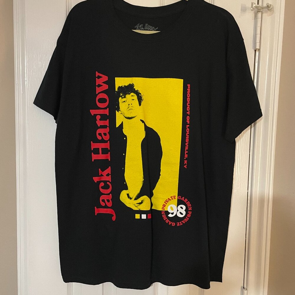 Jack Harlow Black Mens Tee - Size Large